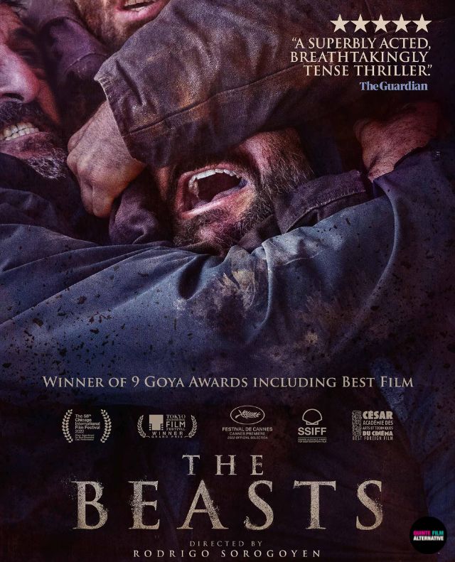 Quinte Film Alternative – The Beasts  7pm