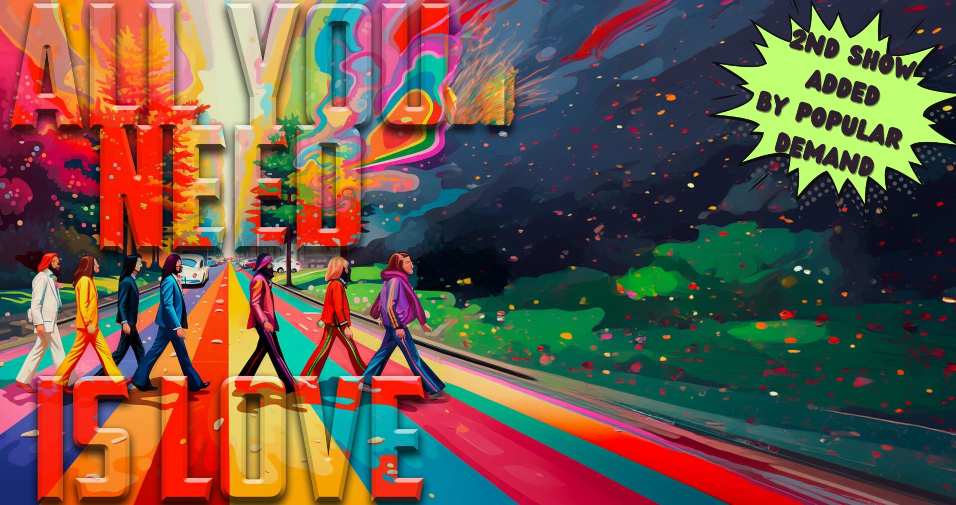 All You Need Is Love | second show added