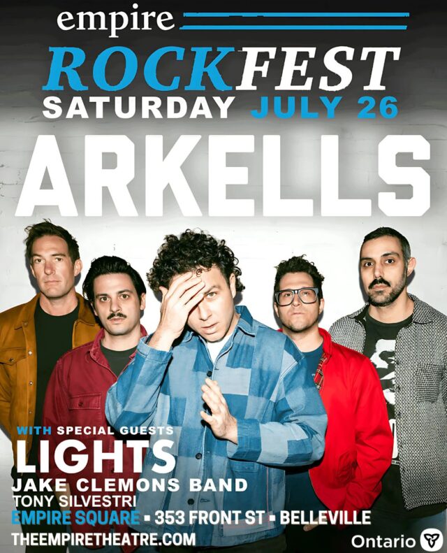 Empire Rockfest: Arkells + Lights + Jake Clemons Band