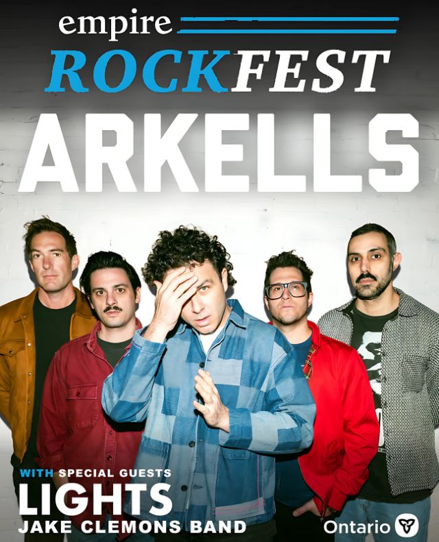 Empire Rockfest: Arkells + Lights + Jake Clemons Band