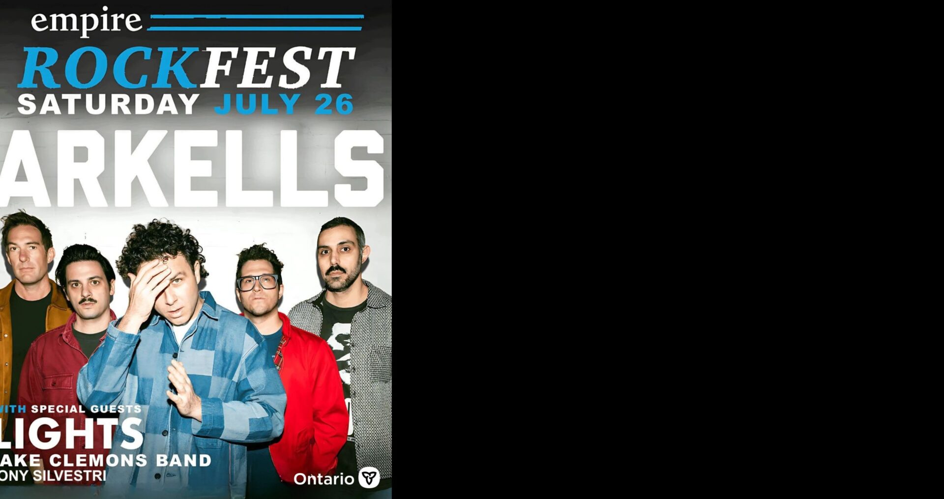 Empire Rockfest - Arkells, Lights, Jake Clemons Band