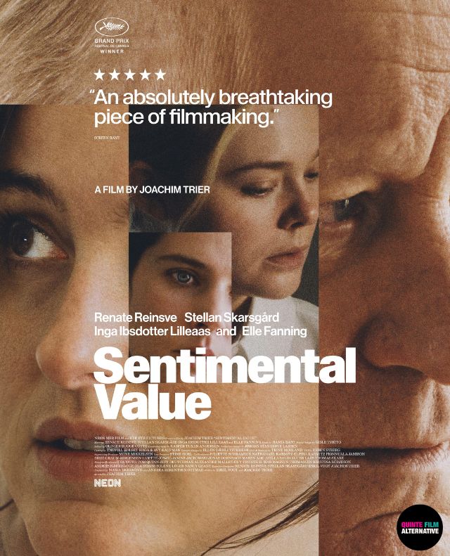 Quinte Film Alternative – Sentimental Value  7pm