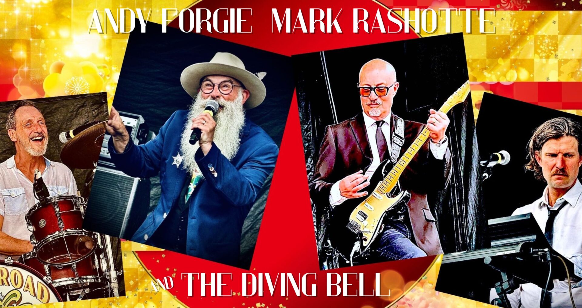 New Year's Eve with Andy Forgie, Mark Rashotte and The Diving Bell