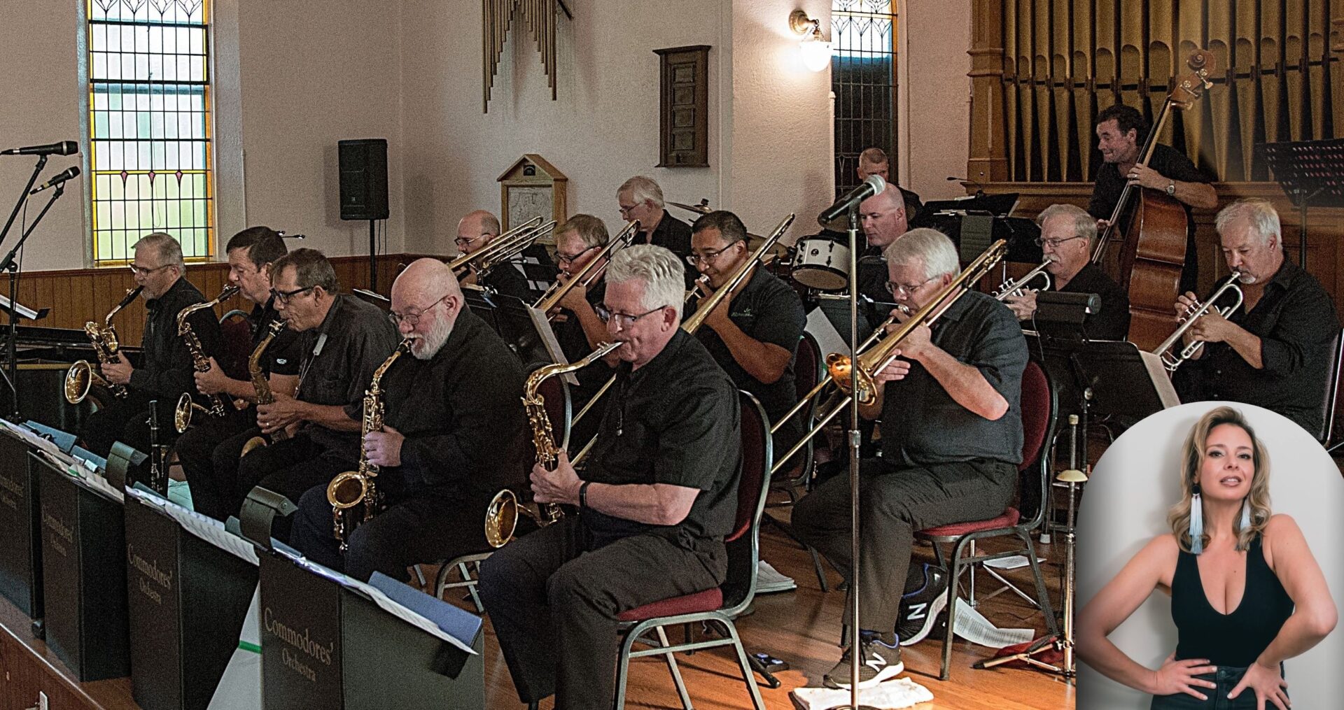 Miss Emily with The Commodores' Orchestra