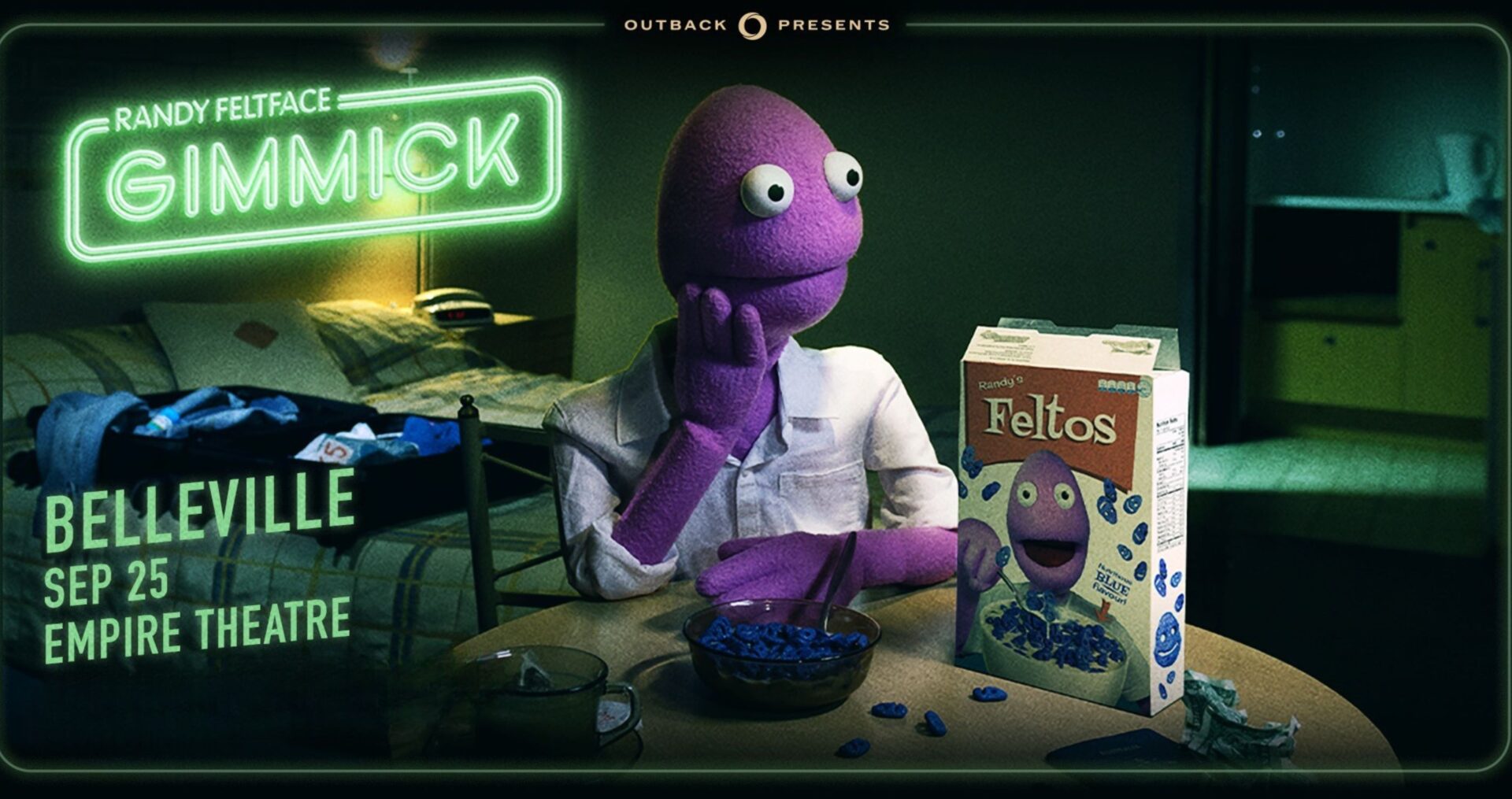 Randy Feltface Gimmick