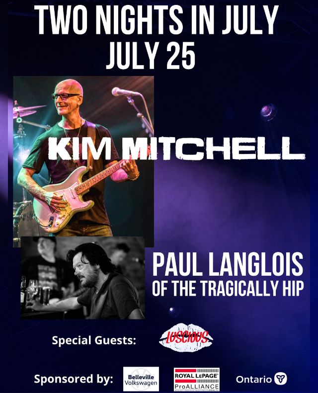 Two Nights In July: Kim Mitchell + Paul Langlois of the Tragically Hip