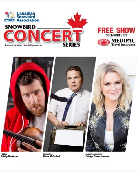 Snowbird Concert Series 2026 featuring Carolyn Dawn Johnson, Bruce McCulloch and Ashley MacIsaac