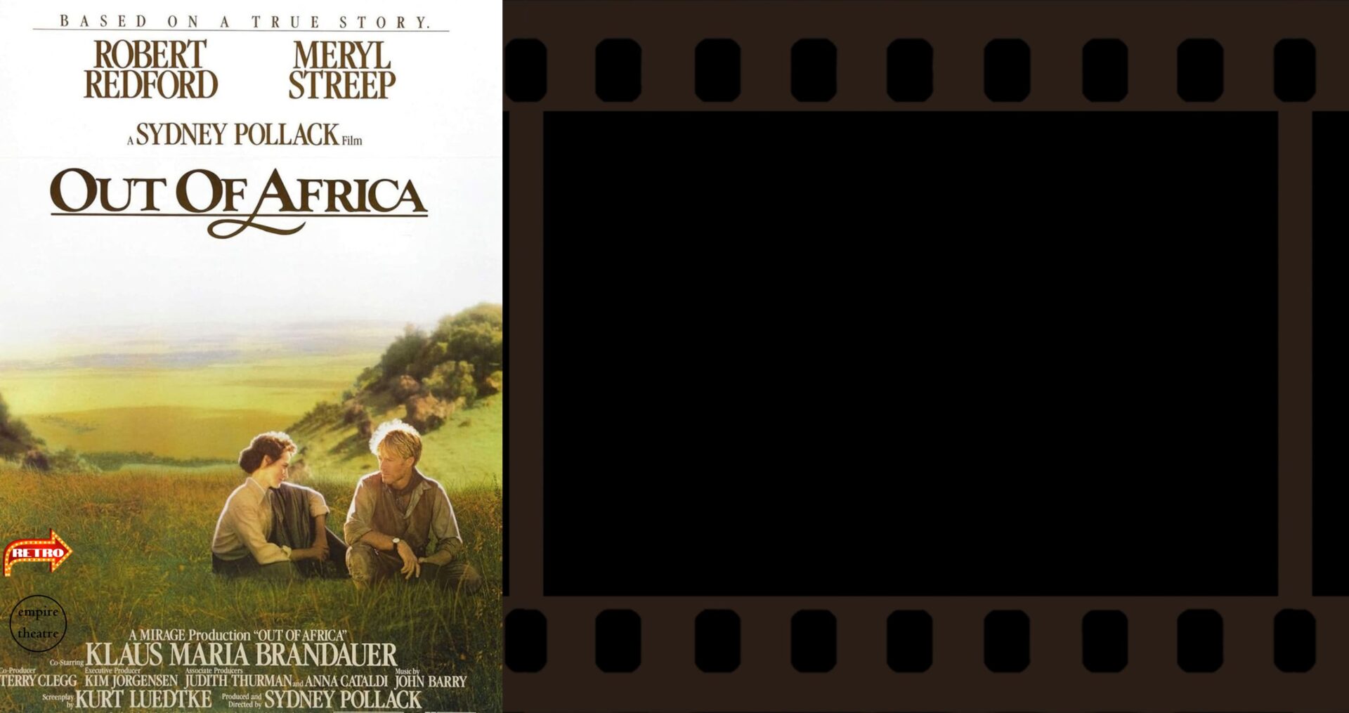 Empire retro movie - Out of africa
