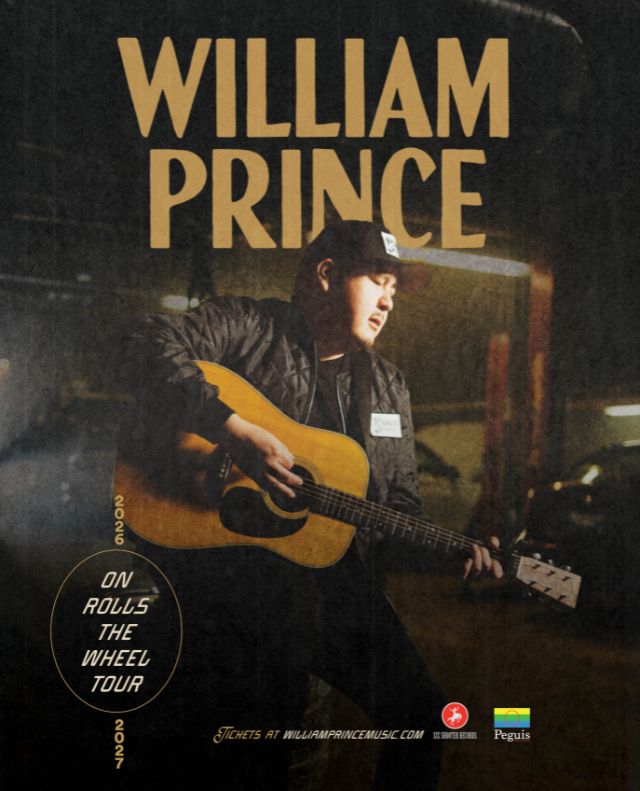An Acoustic Evening With William Prince: On Rolls The Wheel Tour